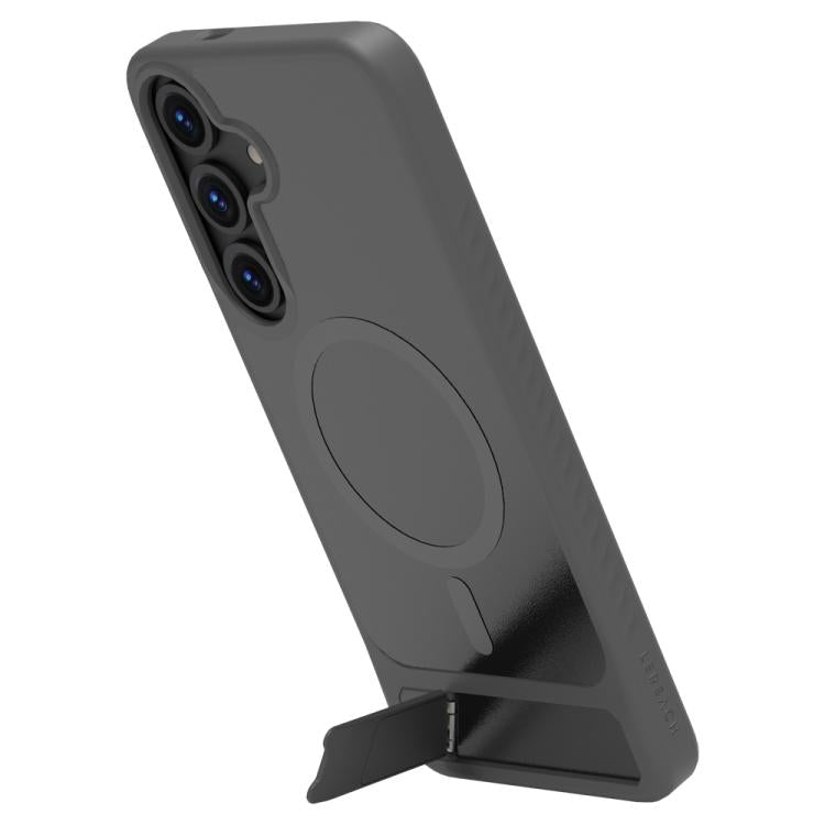 For Galaxy S24+ / S25+ 5G LeReach Le-Chic Series Integrated Hidden Kickstand Magnetic Phone Case