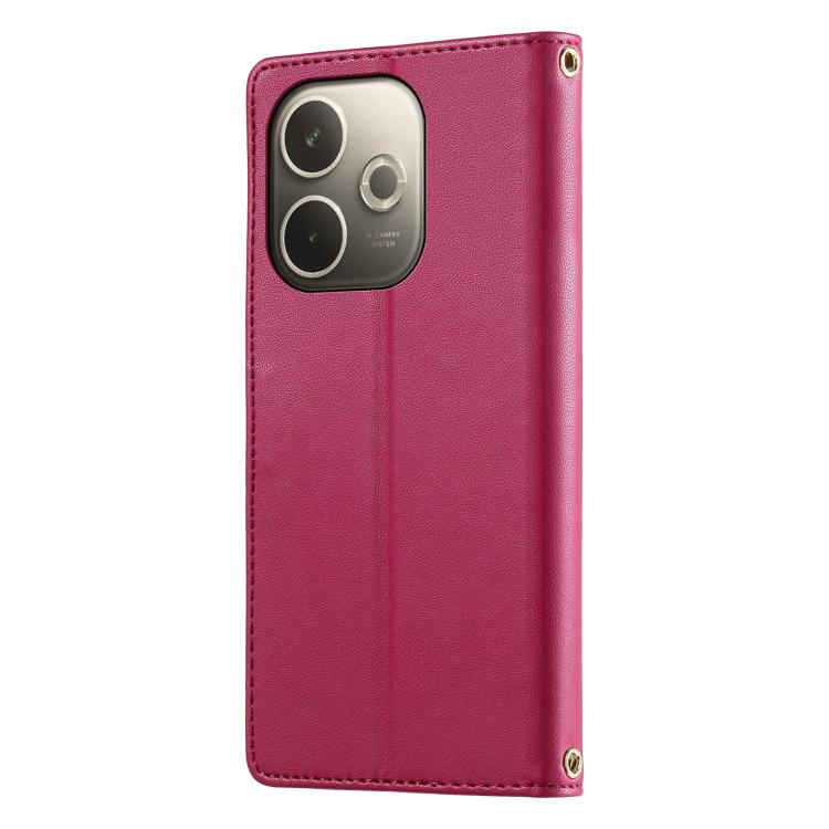 For OPPO A5 Pro 5G Global Cute Cats Magnetic Closure Vegan Leather Phone Case with Strap