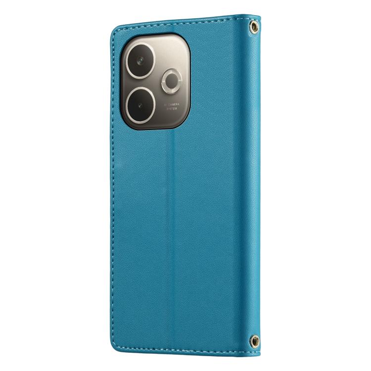 For OPPO A5 Pro 5G Global Cute Cats Magnetic Closure Vegan Leather Phone Case with Strap