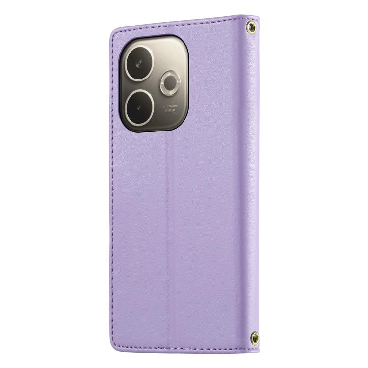 For OPPO A5 Pro 5G Global Cute Cats Magnetic Closure Vegan Leather Phone Case with Strap