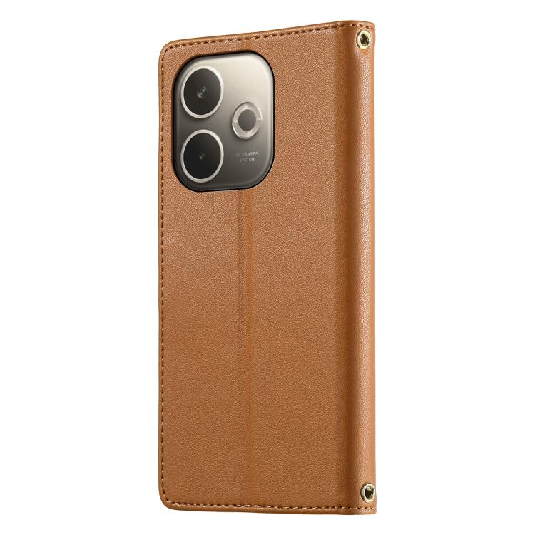 For OPPO A5 Pro 5G Global Cute Cats Magnetic Closure Vegan Leather Phone Case with Strap