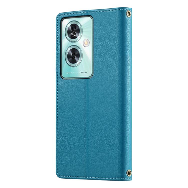 For OnePlus Nord N30 SE Cute Cats Magnetic Closure Vegan Leather Phone Case with Strap
