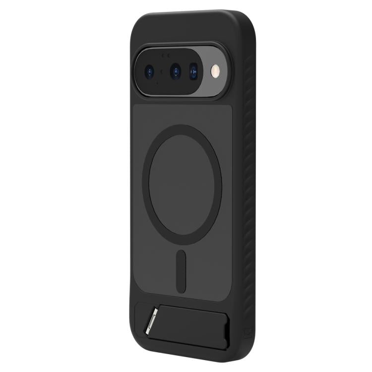 For Google Pixel 9 Pro XL / 10 Pro XL LeReach Le-Chic Series Integrated Hidden Kickstand Magnetic Phone Case