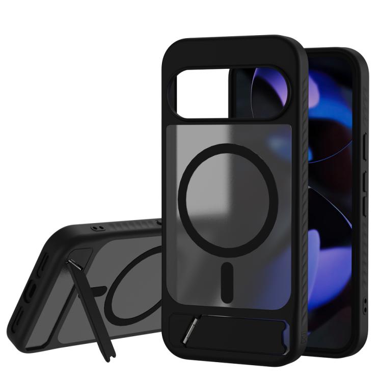 For Google Pixel 9 Pro XL / 10 Pro XL LeReach Le-Chic Series Integrated Hidden Kickstand Magnetic Phone Case