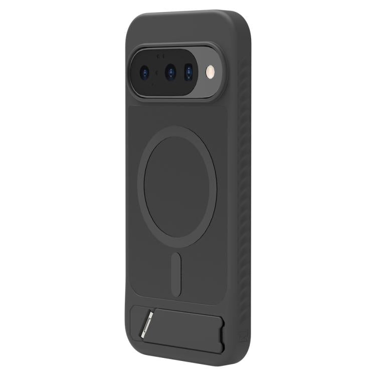 For Google Pixel 9 Pro XL / 10 Pro XL LeReach Le-Chic Series Integrated Hidden Kickstand Magnetic Phone Case