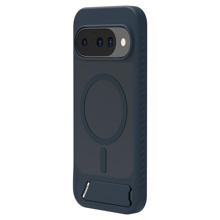 For Google Pixel 9 / 9 Pro / 10 LeReach Le-Chic Series Integrated Hidden Kickstand Magnetic Phone Case