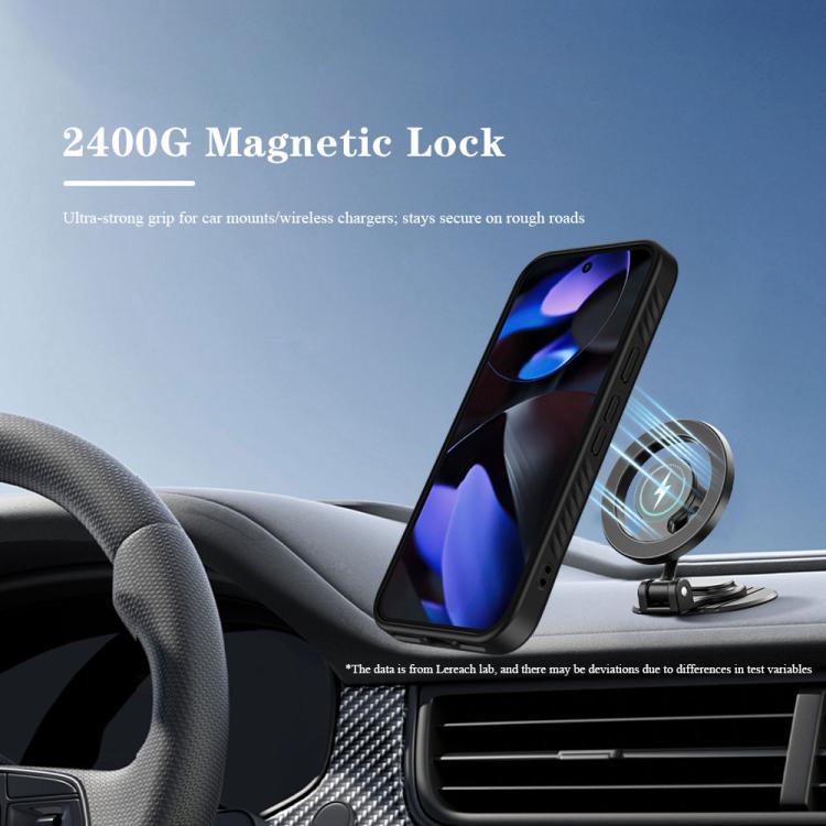 For Google Pixel 9 / 9 Pro / 10 LeReach Le-Chic Series Integrated Hidden Kickstand Magnetic Phone Case