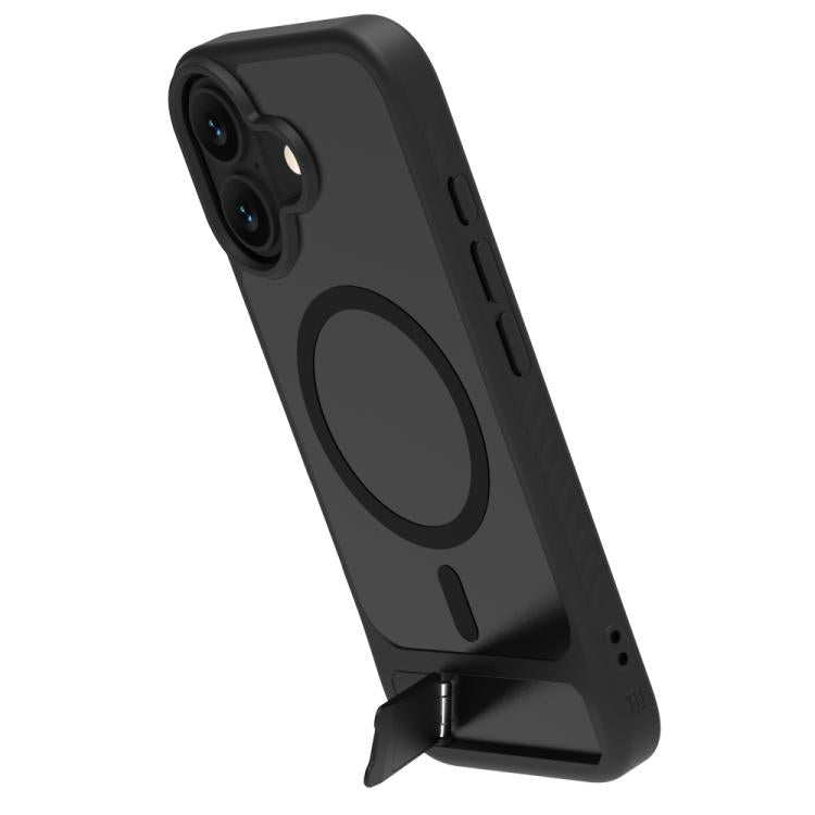 For iPhone 17 LeReach Le-Chic Series Integrated Hidden Kickstand Magnetic Phone Case