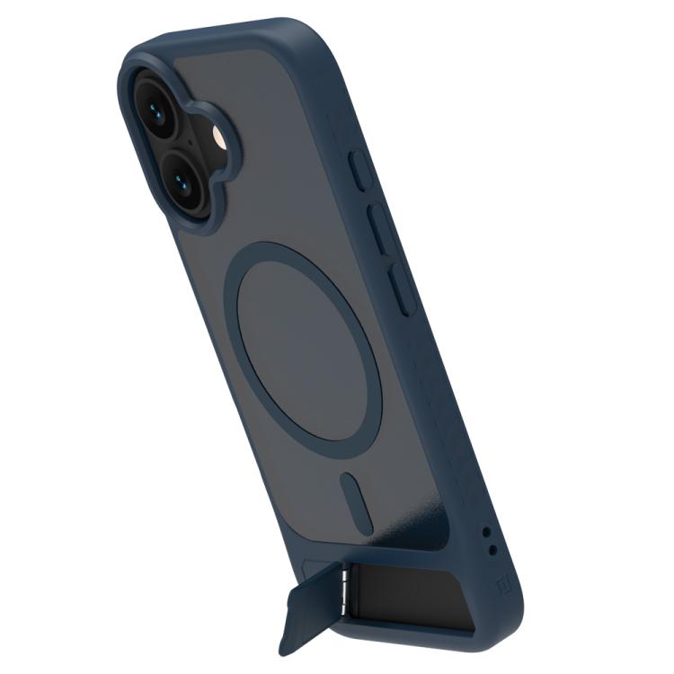 For iPhone 17 LeReach Le-Chic Series Integrated Hidden Kickstand Magnetic Phone Case