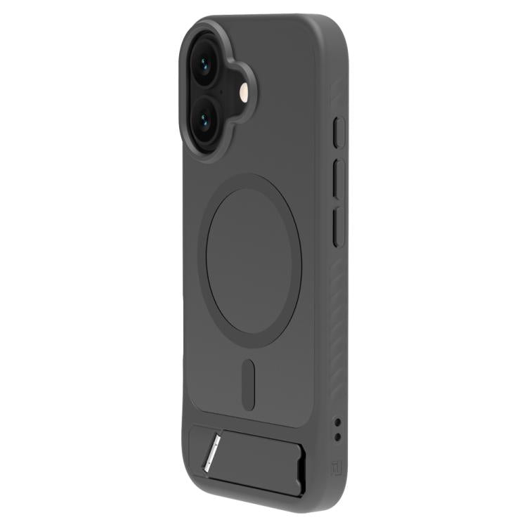 For iPhone 17 LeReach Le-Chic Series Integrated Hidden Kickstand Magnetic Phone Case