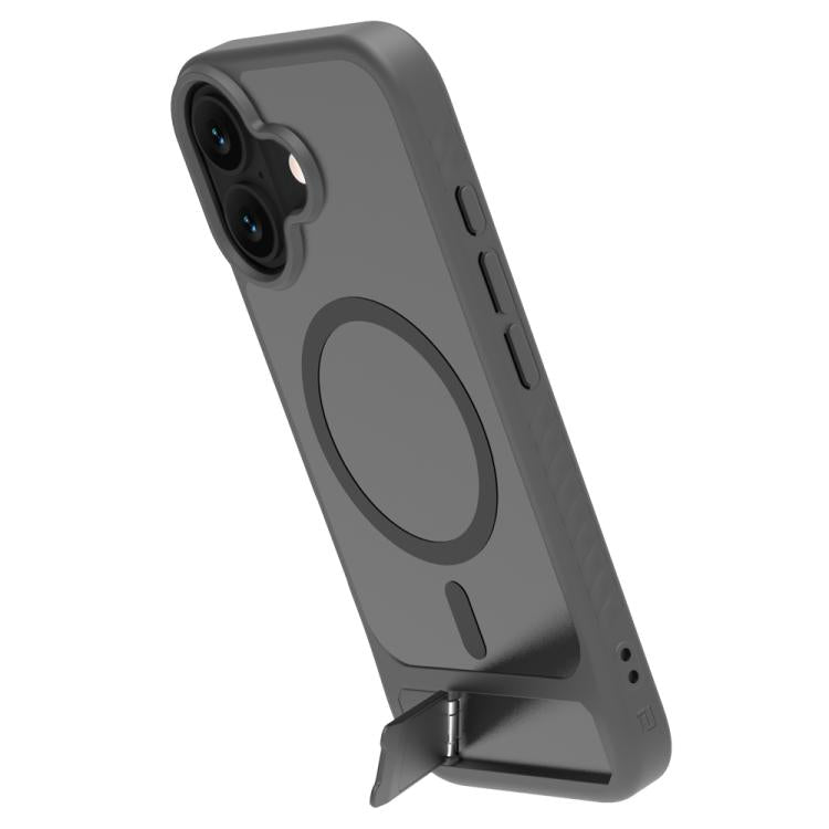 For iPhone 17 LeReach Le-Chic Series Integrated Hidden Kickstand Magnetic Phone Case