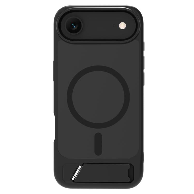 For iPhone Air LeReach Le-Chic Series Integrated Hidden Kickstand Magnetic Phone Case