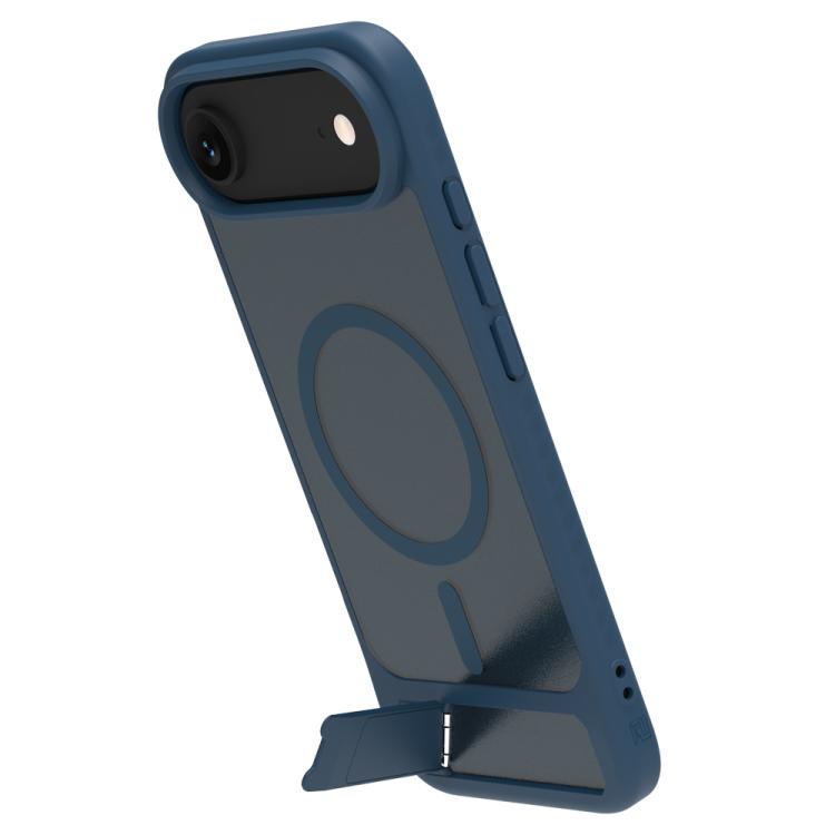 For iPhone Air LeReach Le-Chic Series Integrated Hidden Kickstand Magnetic Phone Case