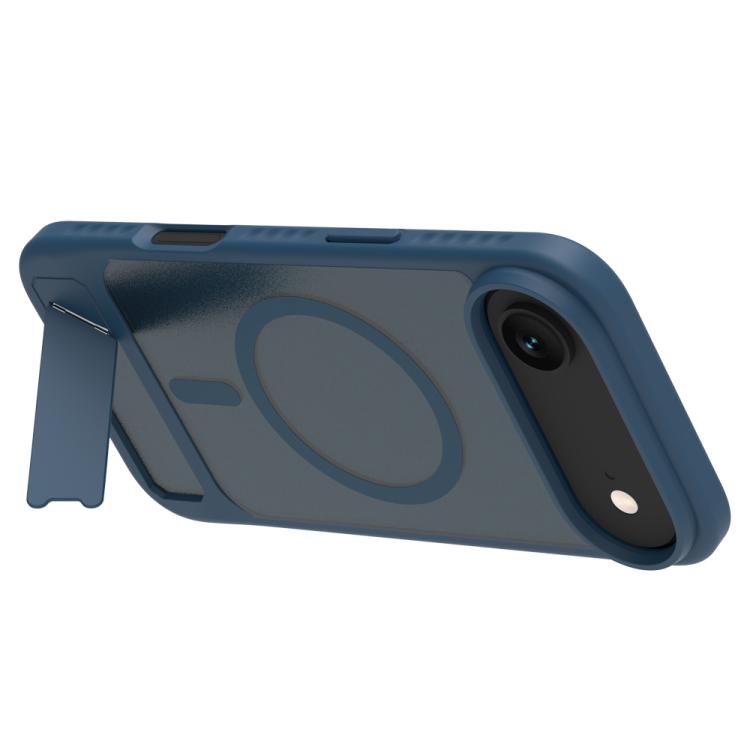 For iPhone Air LeReach Le-Chic Series Integrated Hidden Kickstand Magnetic Phone Case
