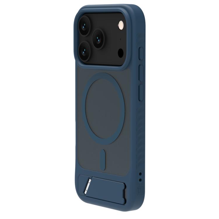 For iPhone 17 Pro Max LeReach Le-Chic Series Integrated Hidden Kickstand Magnetic Phone Case