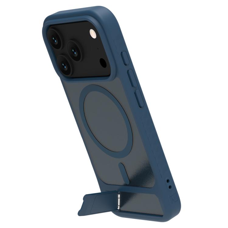 For iPhone 17 Pro Max LeReach Le-Chic Series Integrated Hidden Kickstand Magnetic Phone Case