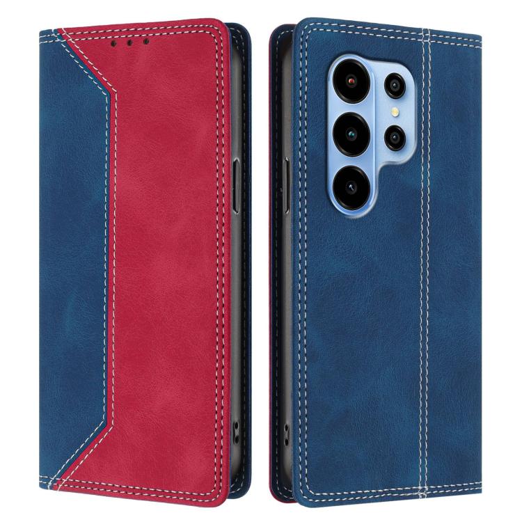 For Blackview WAVE 10 Skin Feel Two-tone RFID Blocking Vegan Leather Phone Case