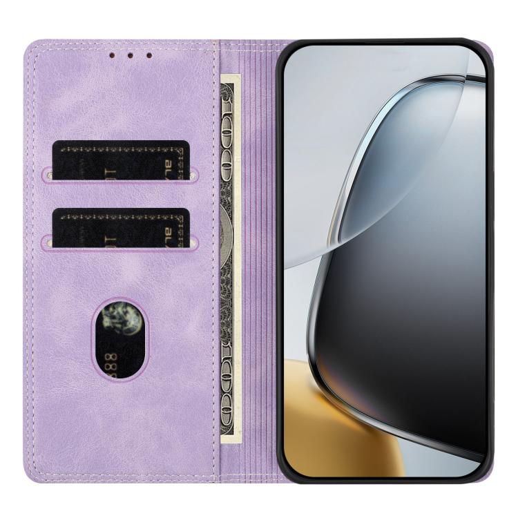For Google Pixel 7 Pro Skin Feel Two-tone RFID Blocking Vegan Leather Phone Case