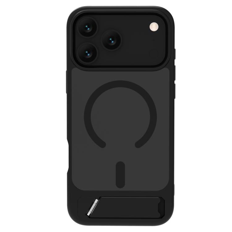 For iPhone 17 Pro Max LeReach Le-Chic Series Hidden Kickstand C-Shaped Magnetic Phone Case