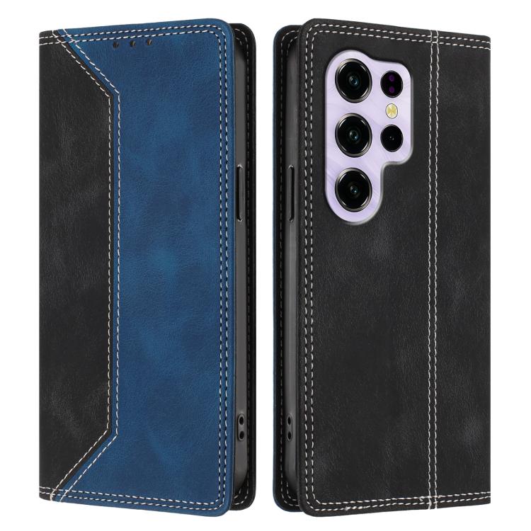 For Oukitel C2 4G 2025 Skin Feel Two-tone RFID Blocking Vegan Leather Phone Case
