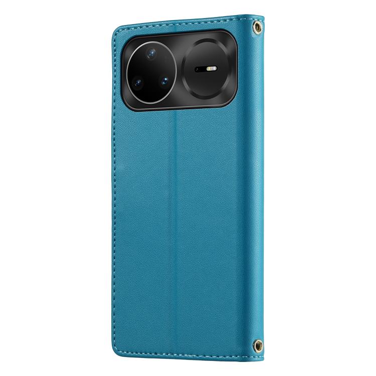 For Huawei nova 15 Pro / nova 15 Ultra Cute Cats Magnetic Closure Vegan Leather Phone Case with Strap
