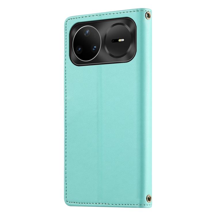 For Huawei nova 15 Pro / nova 15 Ultra Cute Cats Magnetic Closure Vegan Leather Phone Case with Strap