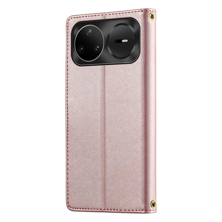 For Huawei nova 15 Pro / nova 15 Ultra Cute Cats Magnetic Closure Vegan Leather Phone Case with Strap