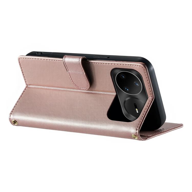 For Huawei nova 15 Pro / nova 15 Ultra Cute Cats Magnetic Closure Vegan Leather Phone Case with Strap