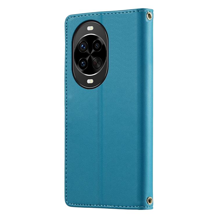 For Huawei nova 14 Pro Cute Cats Magnetic Closure Vegan Leather Phone Case with Strap