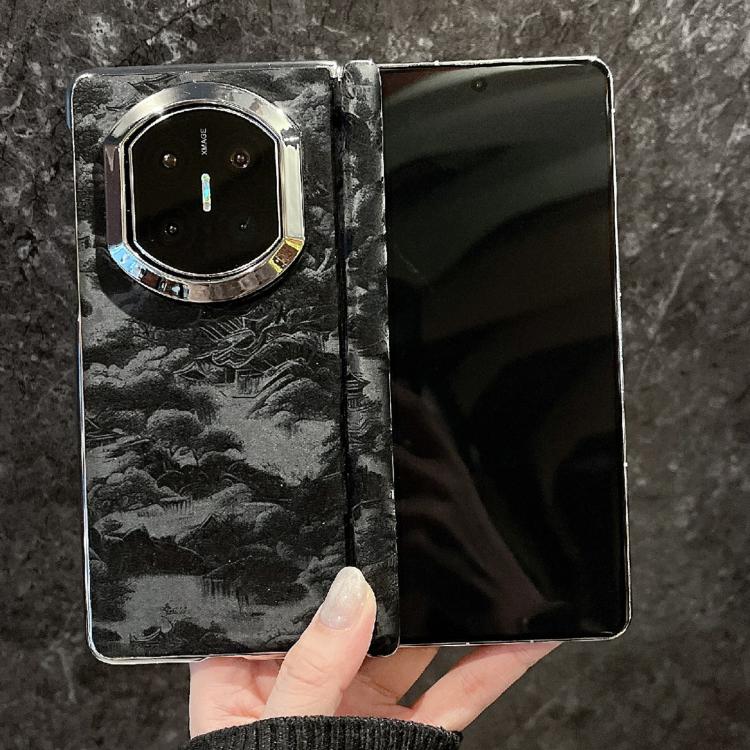 For Huawei Mate X7 Elegant Landscape Art Pattern Shockproof Phone Case