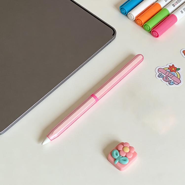 For Apple Pencil 2 / Pro Detachable Transparent Stylus Pen Case