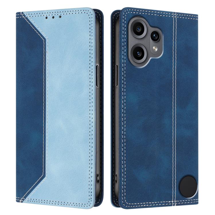 For Nothing CMF Phone 2 Pro Skin Feel Two-tone RFID Blocking Vegan Leather Phone Case