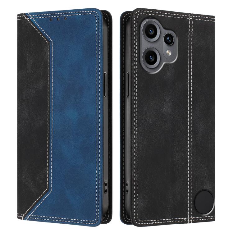 For Nothing CMF Phone 2 Pro Skin Feel Two-tone RFID Blocking Vegan Leather Phone Case