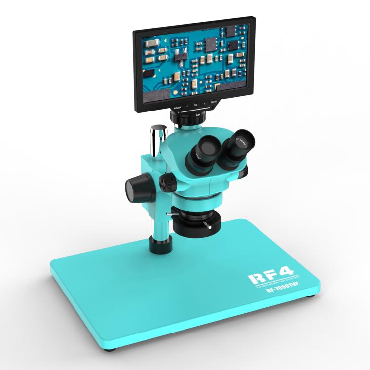 RF4 YS010W 10-inch 16 Million Pixel HD Industrial Microscope Display Monitor Built-in WiFi Function - Black