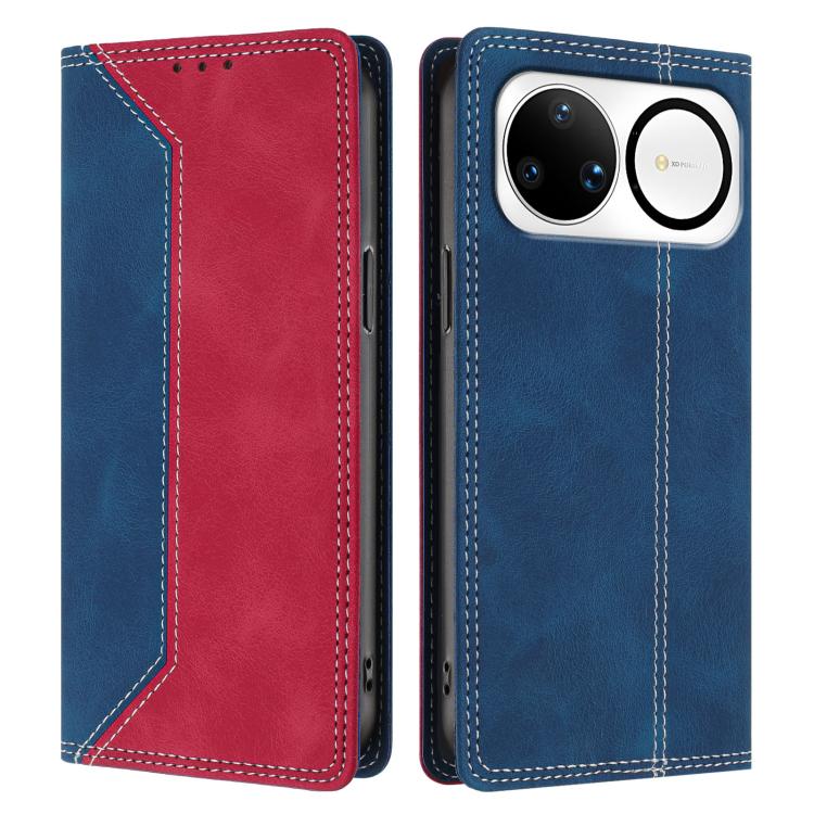 For Huawei nova 15 Ultra Skin Feel Two-tone RFID Blocking Vegan Leather Phone Case