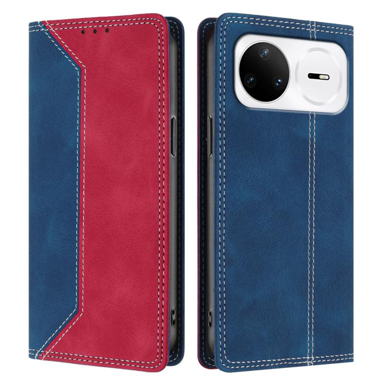 For Huawei nova 15 Pro Skin Feel Two-tone RFID Blocking Vegan Leather Phone Case