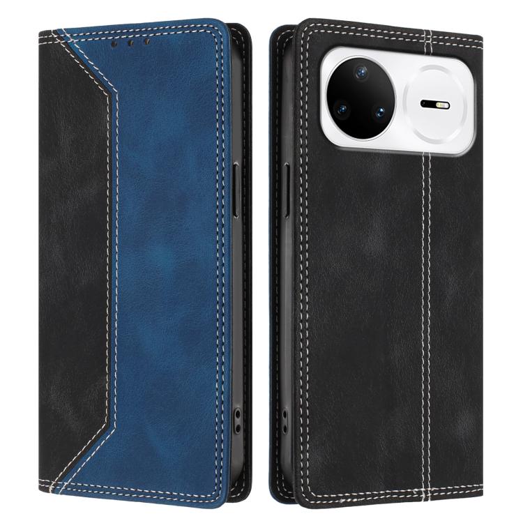 For Huawei nova 15 Pro Skin Feel Two-tone RFID Blocking Vegan Leather Phone Case