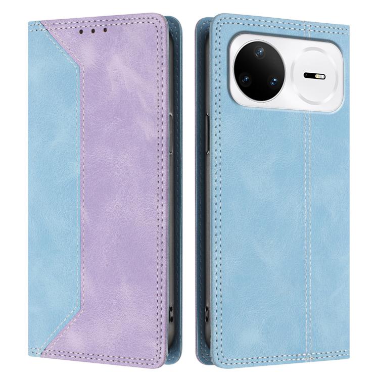 For Huawei nova 15 Pro Skin Feel Two-tone RFID Blocking Vegan Leather Phone Case