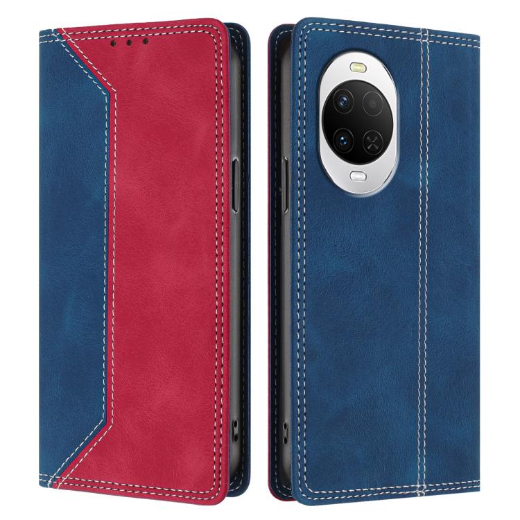 For Huawei nova 15 Skin Feel Two-tone RFID Blocking Vegan Leather Phone Case