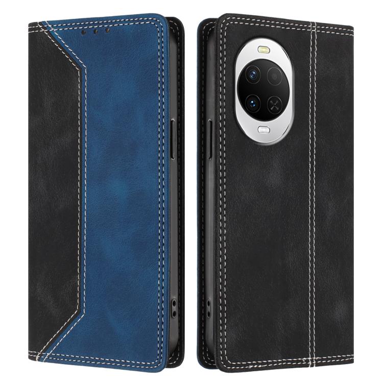 For Huawei nova 15 Skin Feel Two-tone RFID Blocking Vegan Leather Phone Case