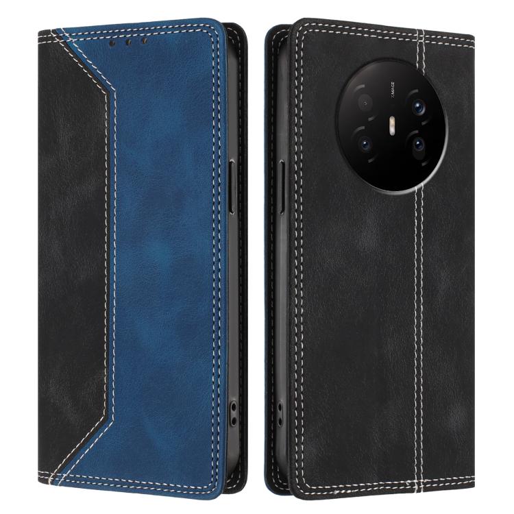 For Huawei Mate 70 Air 5G Skin Feel Two-tone RFID Blocking Vegan Leather Phone Case