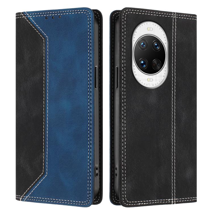 For Huawei nova 14 Pro Skin Feel Two-tone RFID Blocking Vegan Leather Phone Case