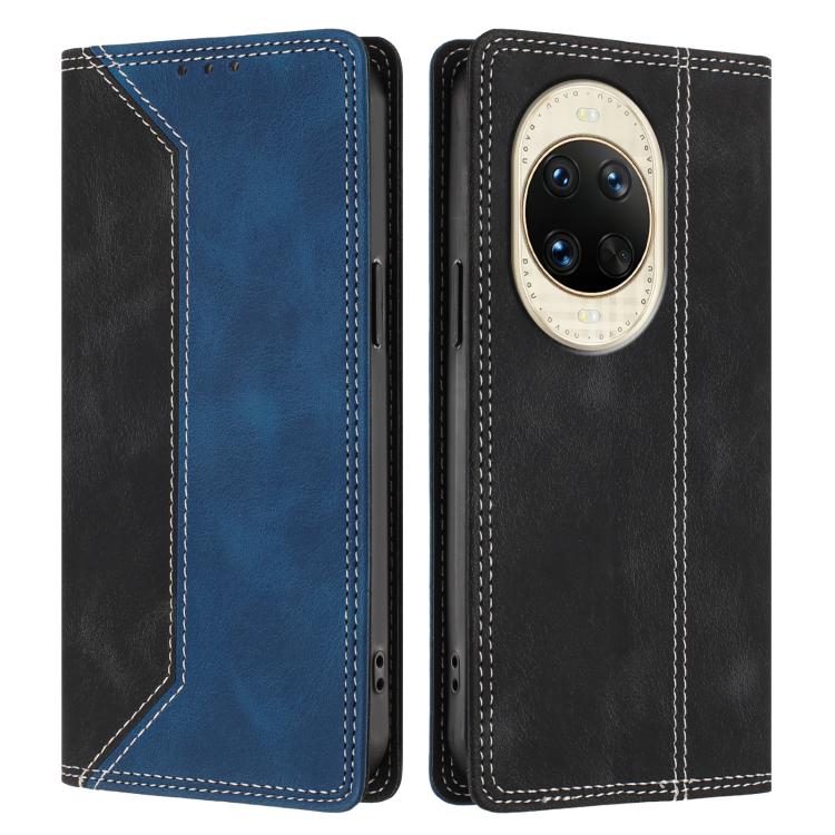 For Huawei nova 14 Skin Feel Two-tone RFID Blocking Vegan Leather Phone Case