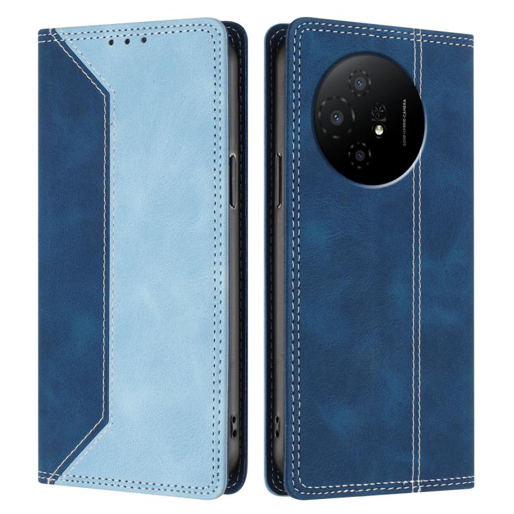 For TCL 50 XL 5G Skin Feel Two-tone RFID Blocking Vegan Leather Phone Case