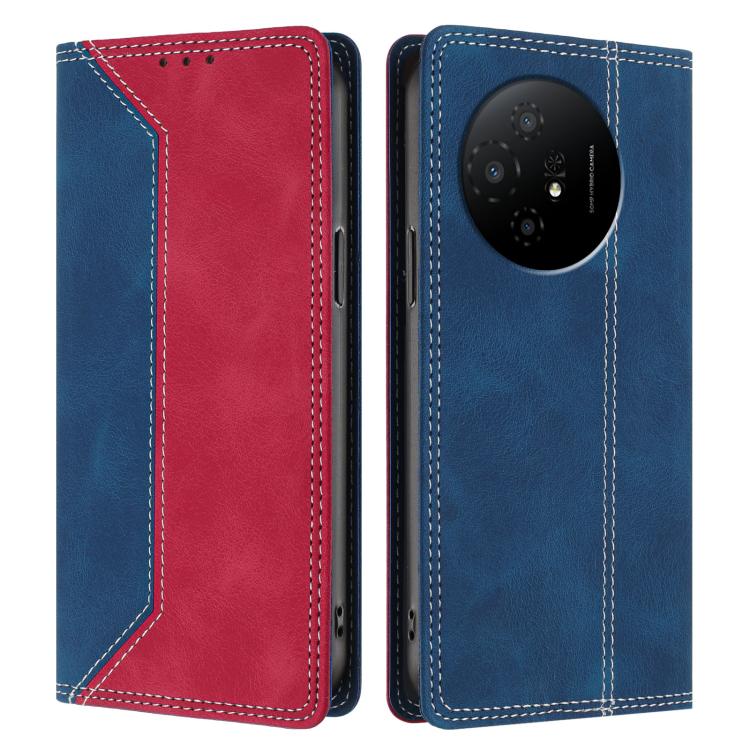 For TCL 50 XL 5G Skin Feel Two-tone RFID Blocking Vegan Leather Phone Case