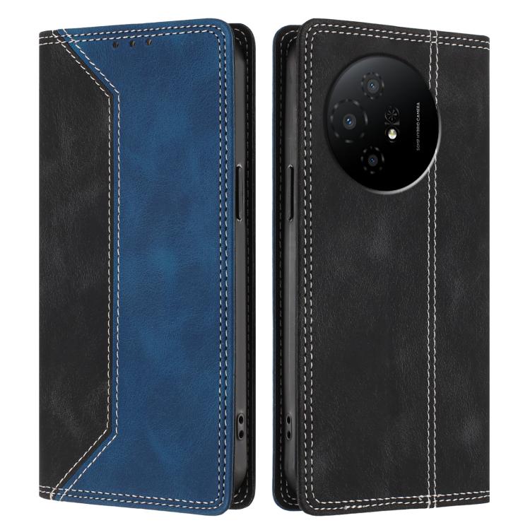For TCL 50 XL 5G Skin Feel Two-tone RFID Blocking Vegan Leather Phone Case