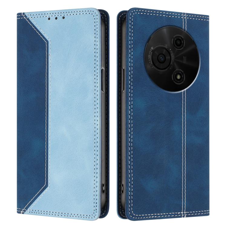 For TCL 60 NxtPaper 5G Skin Feel Two-tone RFID Blocking Vegan Leather Phone Case
