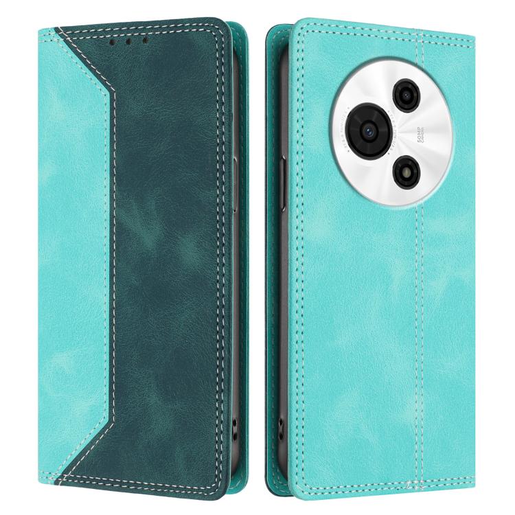 For TCL 60 SE NxtPaper Skin Feel Two-tone RFID Blocking Vegan Leather Phone Case