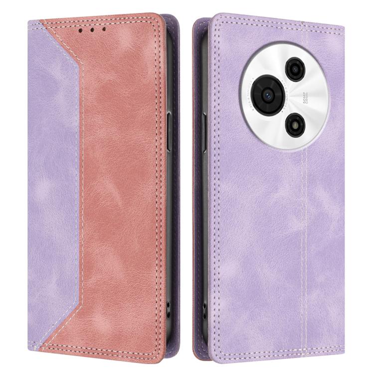 For TCL 60 SE NxtPaper Skin Feel Two-tone RFID Blocking Vegan Leather Phone Case