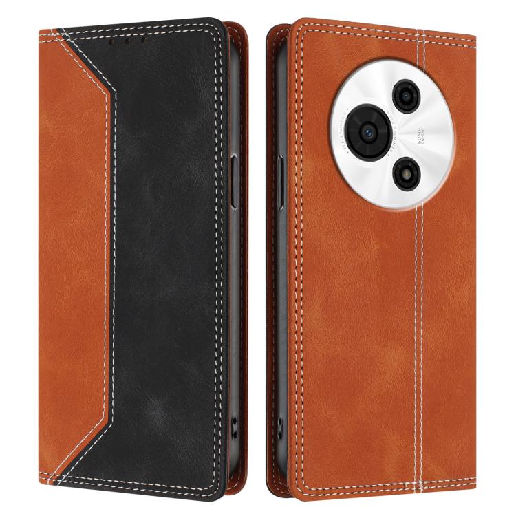 For TCL 60 SE NxtPaper Skin Feel Two-tone RFID Blocking Vegan Leather Phone Case
